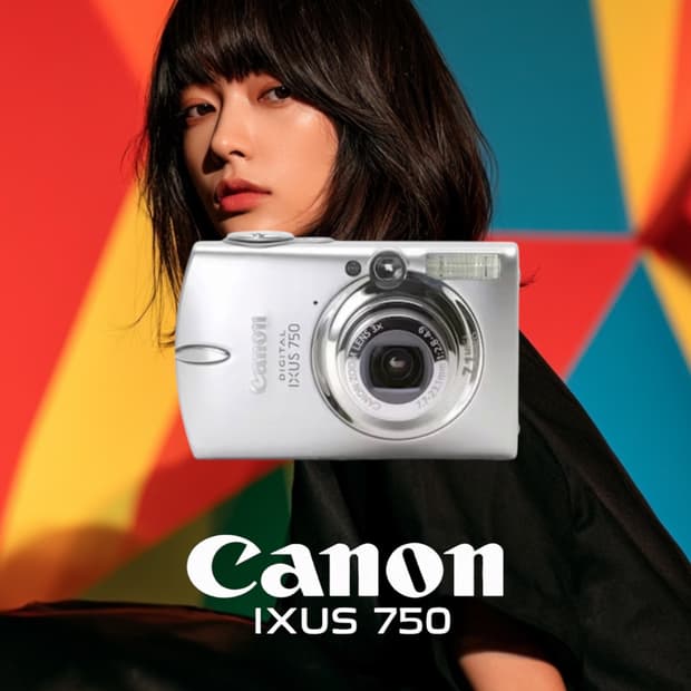 A급)캐논 익서스 750 CANON IXUS 750 빈티지 디카