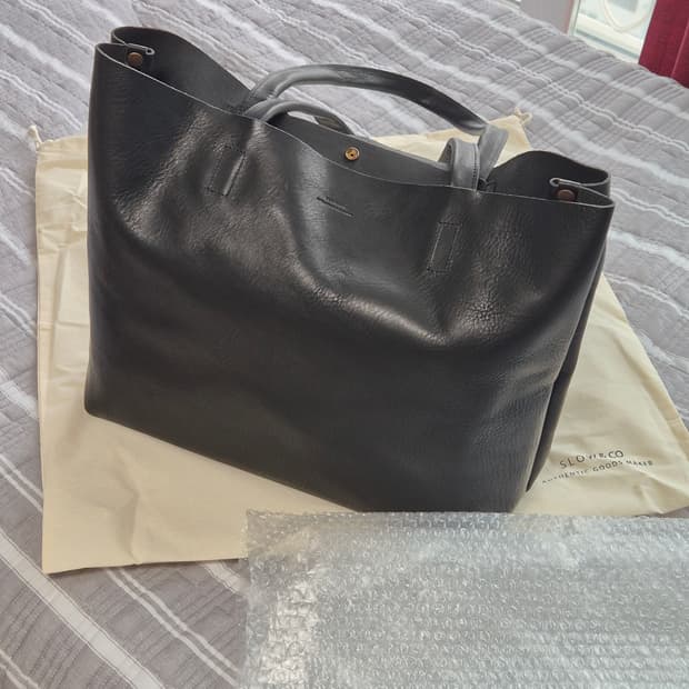 SLOW&CO Bono New Tote Bag [Black] 새상품