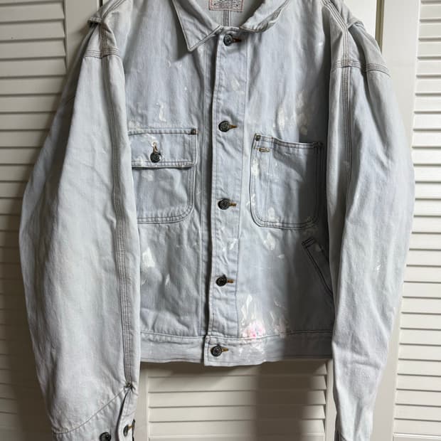 [L] 폴로 던가리 자켓 made in usa 90s 칸예