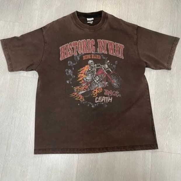 MOT SERIES TEE(DEATH TRACK)_VINTAGE BLAC