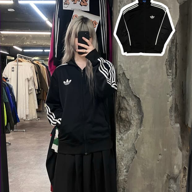 아디다스 파이어버드 져지 블랙 100  #csz3783