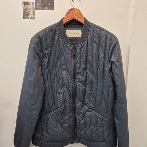 캘빈클라인 진 퀼팅 봄버 자켓 XL
