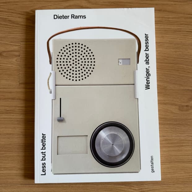 Dieter Rams Weniger, Aber Besser/Less Bu