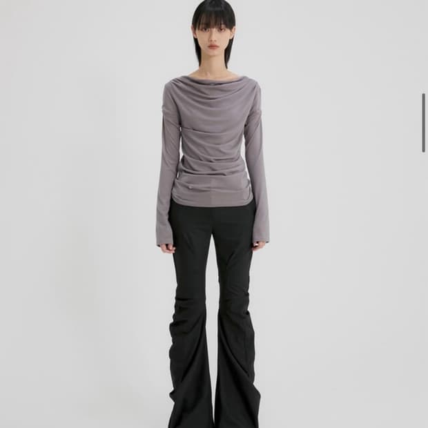 플레어업 드레이프 롱슬리브