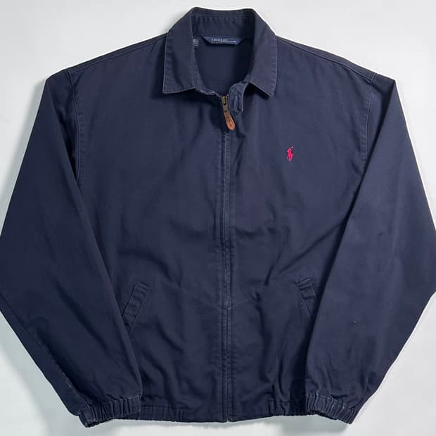 90s 폴로 랄프로렌 USA 네이비 스윙탑 자켓