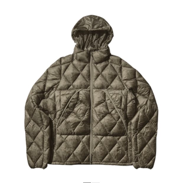 L 로아 roa 누나 800 필 파워 후드 다운 자켓 세이지 미개봉 판매