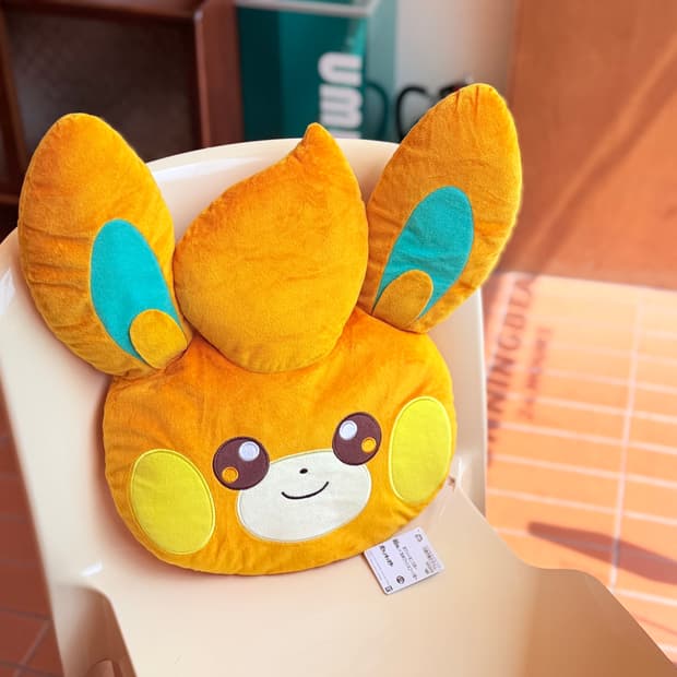 일본 반프레스토 포켓몬스터 빠모 페이스 인형 쿠션 30cm