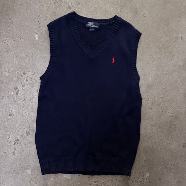 폴로 니트 조끼[2033]