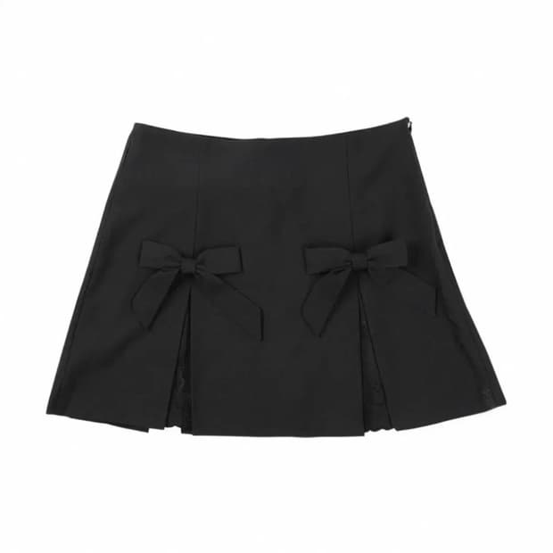 (s) 오드원아웃 리본 레이스 스커트