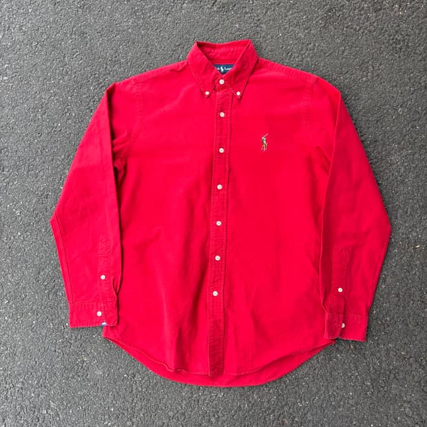 올드 폴로 랄프로렌 커스텀 핏 셔츠