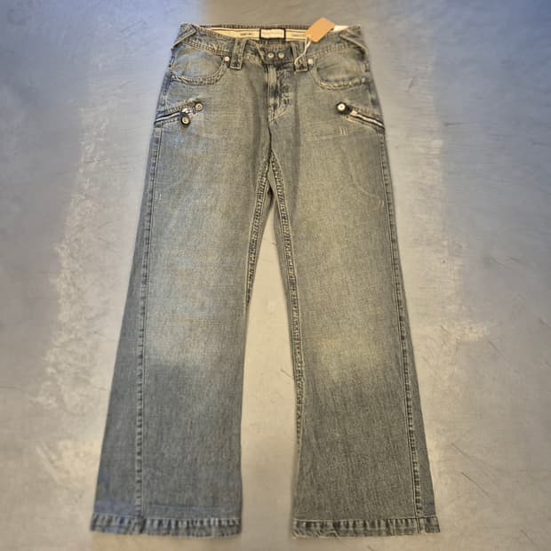 00s 엠포리오 아르마니 로우라이즈 부츠컷 팬츠