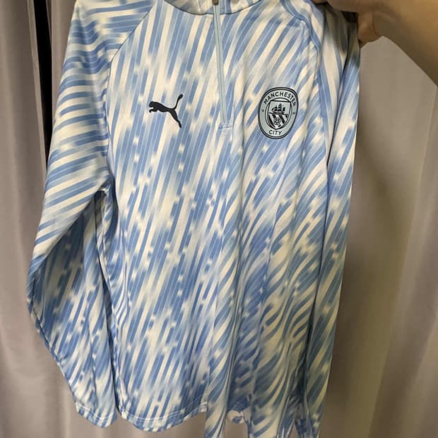 (택 있는 새상품) 푸마 맨시티 트레이닝 탑