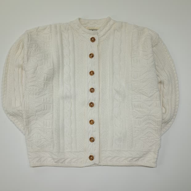 CL016 M USA Made 90s 엘엘빈 헤비 코튼 피셔맨 가디건