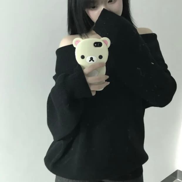 쿄이 오프숄더 니트