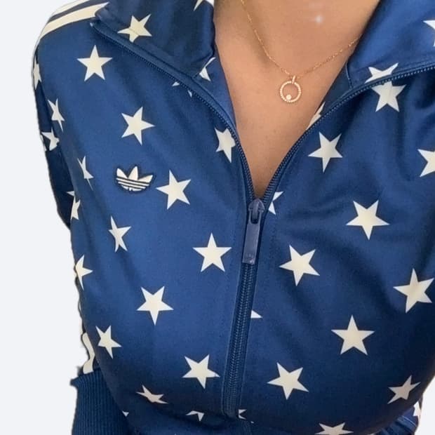 🪼아디다스 파이어버드 스타 패턴 져지🪼