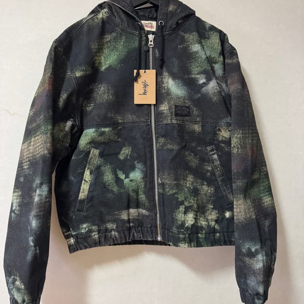 스투시 워크 스텐팻 카모 자켓 포틴 M