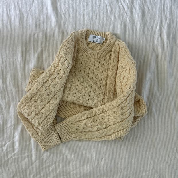 ▫️Fisherman Heavy Wool Knit