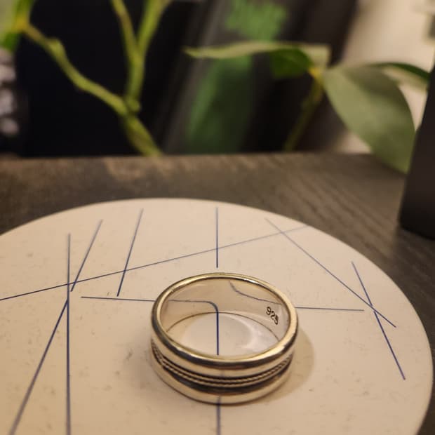 남자 18호 925실버 반지