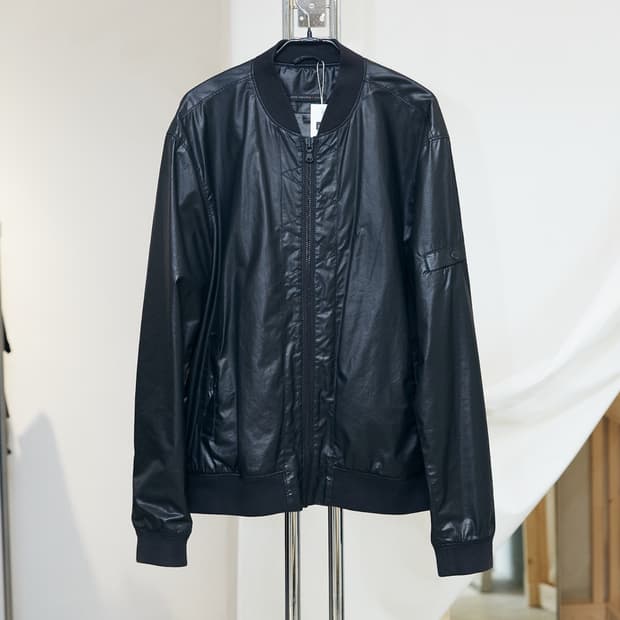 Glossy Bomber Jacket