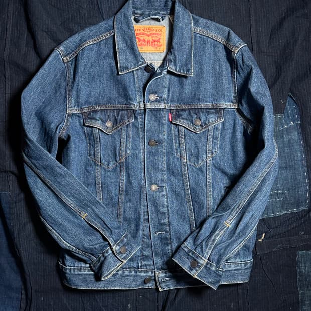 리바이스 72334 타입 3세대 데님 트러커 자켓 M