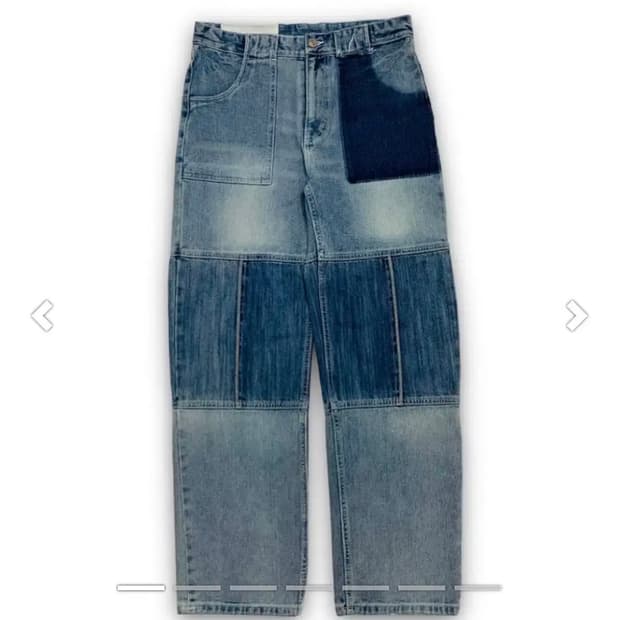 앤더슨벨 리메이드 스트레이트 진 XL