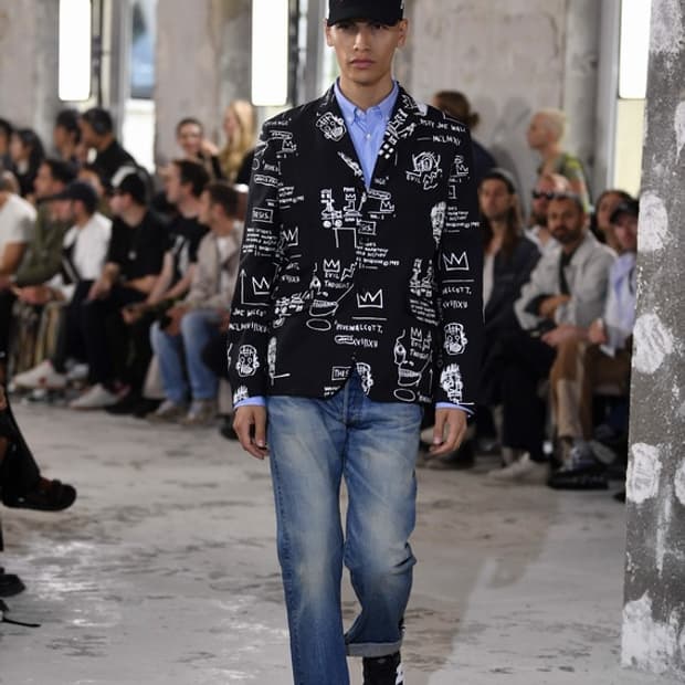 준야 와타나베 바스키아 셀비지 데님