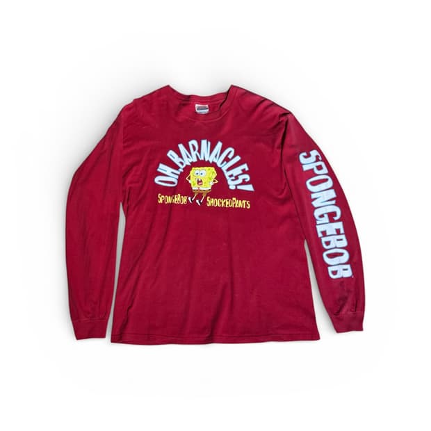 00’s 스폰지밥 빈티지 롱슬리브