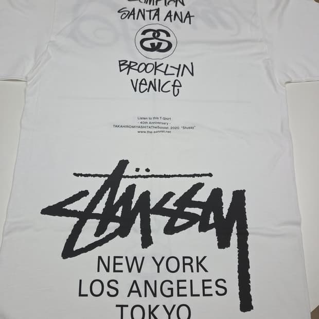 스투시 솔로이스트 티셔츠 m사이즈