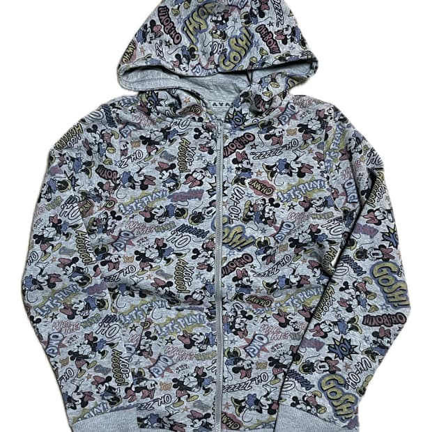 디즈니 미키 미니 후드집업