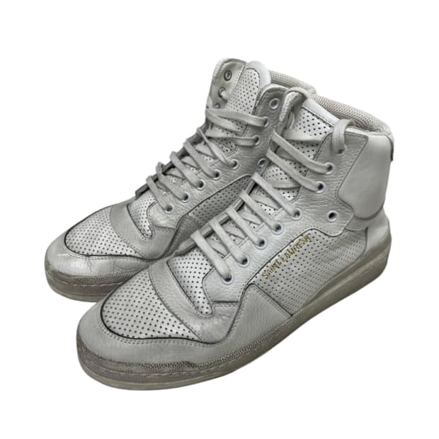 Saint laurent SL24 dirty wash high top