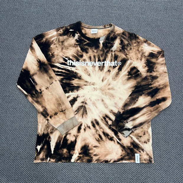 디스이즈네버댓 나염 롱슬리브