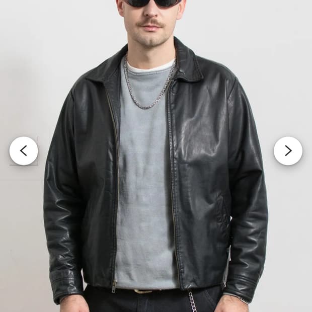 Old gap 올드갭 빈티지 레더자켓 가죽 자켓