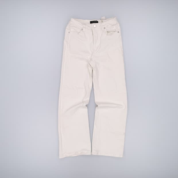 26 게스 여성 부츠컷 화이트진 0429H