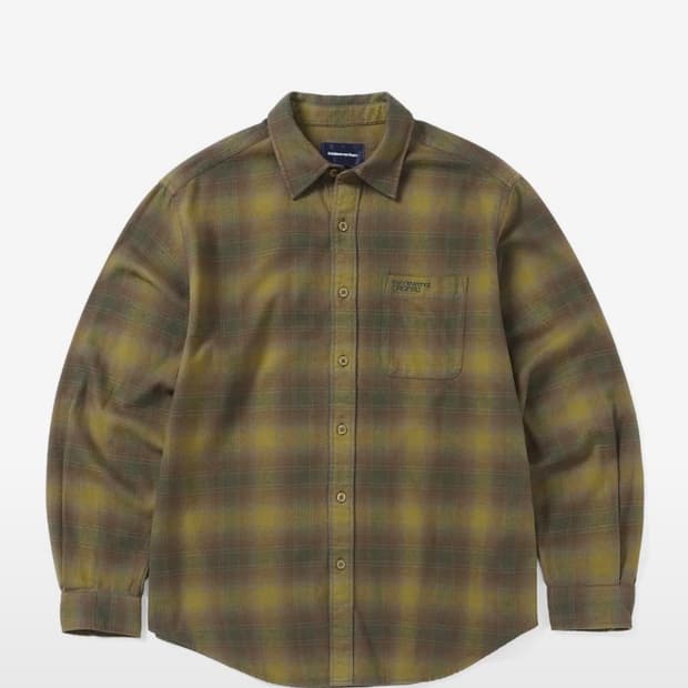 디스이즈네버댓 플란넬 체크셔츠