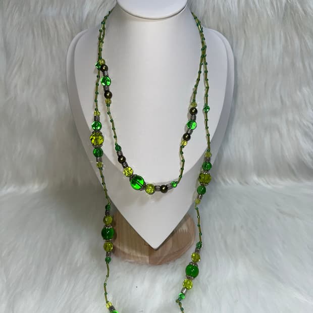 오리엔탈 빈티지 레이어드 목걸이