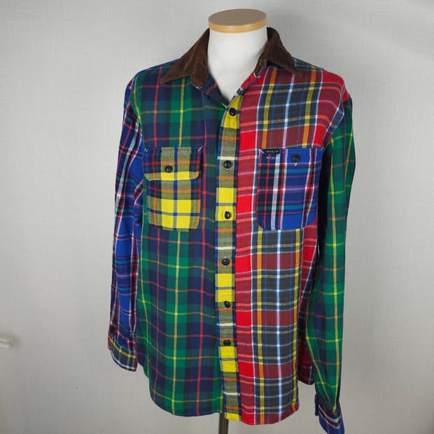 폴로 긴팔남방 남자100사이즈 