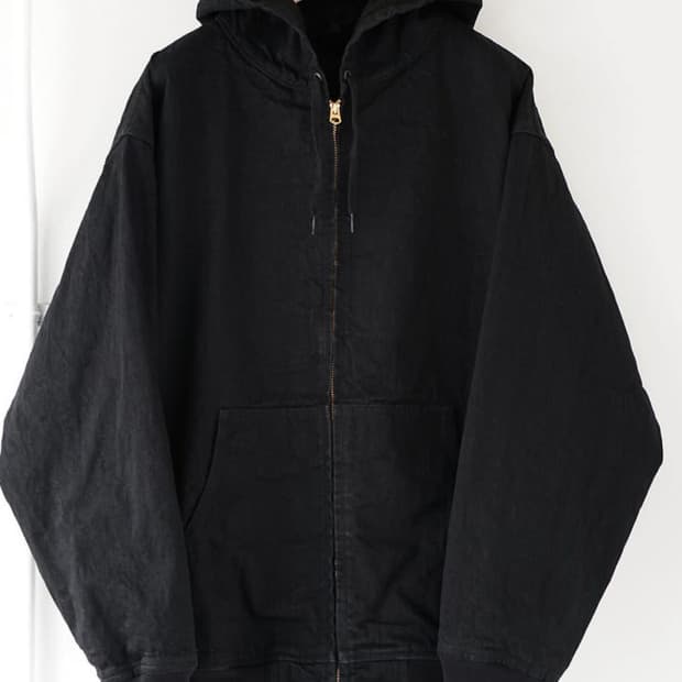[2]COMOLI 코모리 25AW 블랙데님 집파카 