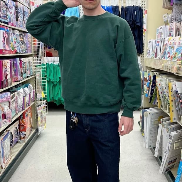 90s Jerzees 50/50 Blank Sweatshirt