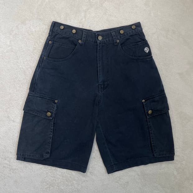 BARREL ROLL DENIM Cargo Shorts