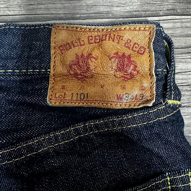 풀카운트 1101w 34사이즈 데님