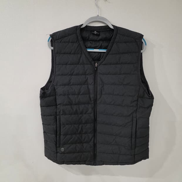 FGO 남성용 블랙 패딩 조끼