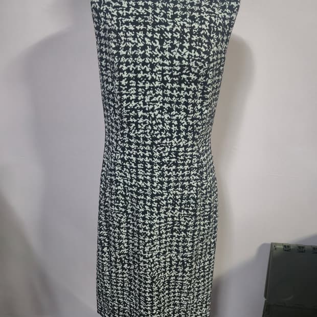 캘빈클라인 블랙 패턴 원피스 사이즈 8