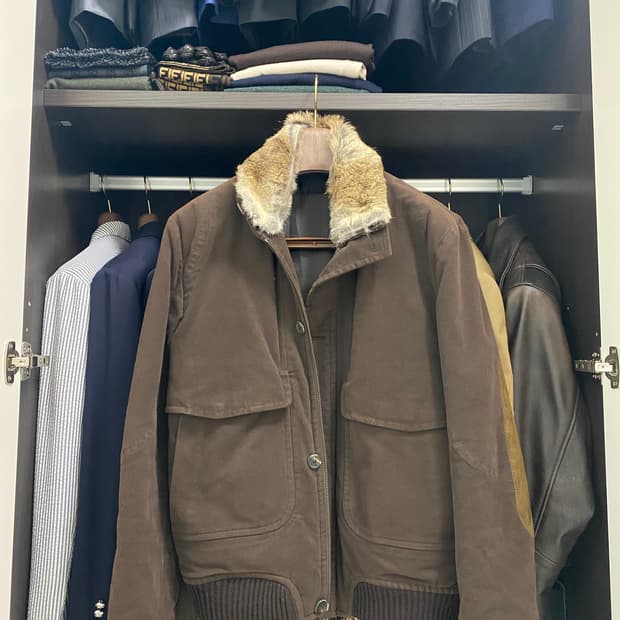 타임(TIME) 토끼털 무스탕(100Size)