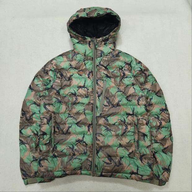컬럼비아 카모플라쥬 라이트 다운 파카 M