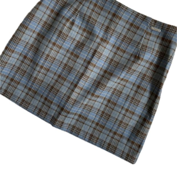 Sinoon check skirt