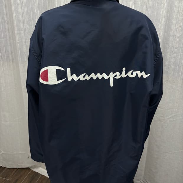 챔피온 빅로고 바람막이 코치 자켓 