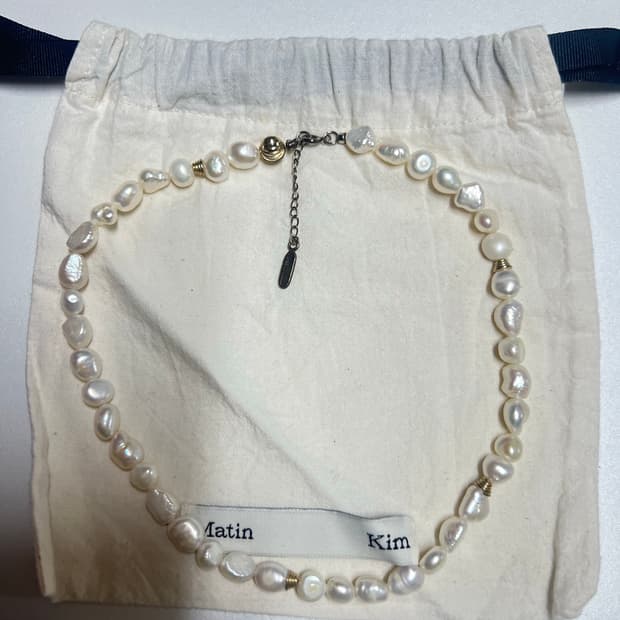 마뗑킴 담수진주 목걸이