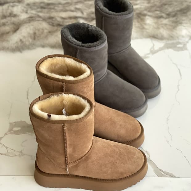 어그 UGG OB361P 클래식 플랫폼 숏 부츠