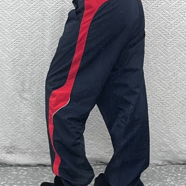 나이키 올드스쿨 레트로 레드 배색 트랙팬츠 7 C07189