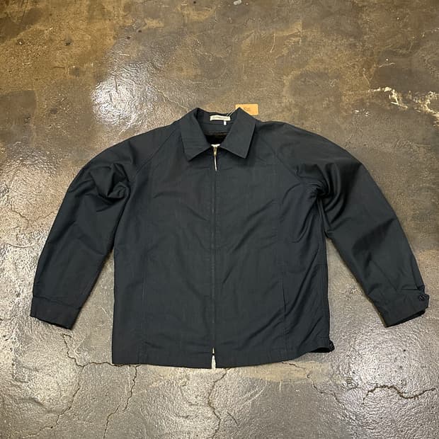 런던포그  블랙 집업 자켓 L